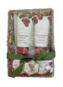 Raymond Waites Opulent Garten Cranberry Apfel Bad Dusche Sammlung 4-teiliges Set - Bild 1 von 8