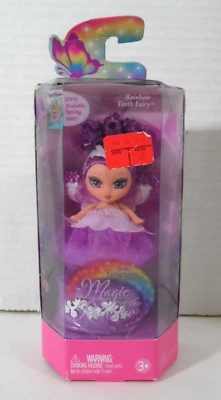 NUEVO - Barbie Fairytopia Magic of the Rainbow Tooth Fairy Dool (Púrpura) 2006 Foto 1 de 4