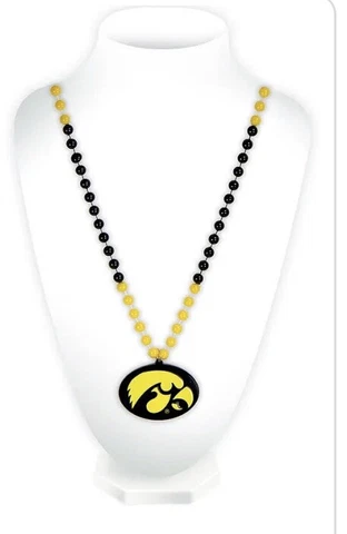 NCAA IOWA HAWKEYES MEDALLION SPIRIT NECKLACE Cover