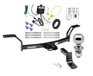 Trailer Tow Hitch For 92-00 Civic Complete Package w/ Wiring Draw Bar + 2" Ball - Bild 1 von 7