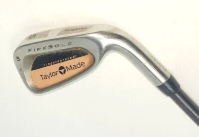 TaylorMade Mens Firesole 5 Iron Titanium Tungsten Bubble S90 Graphite Shaft  - Image 1 of 4