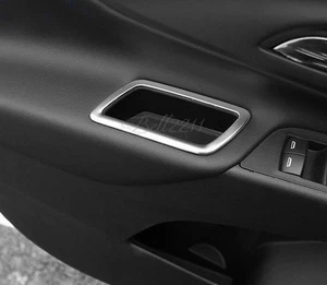 For Chevrolet Equinox 2018-2021 Matte Inner Side Door Armrest Storage Box Cover - Picture 1 of 5