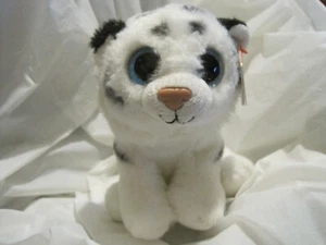 Tundra (Tigerkatze Feline) VelveTY TY Beanie Boo's Collection 6" ~ weiß ~ LBDCT - Bild 1 von 4