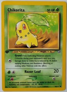 Pokémon TCG | Chikorita 54/111 | Neo Genesis | 1st Edition | NM - Picture 1 of 2