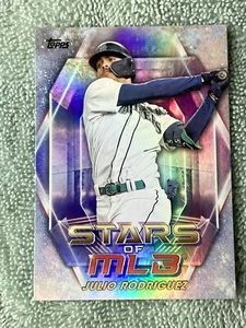 Julio Rodriguez STARS OF MLB CHROME 2022 Topps Series One #SMLBC-16 Seattle  - Picture 1 of 2