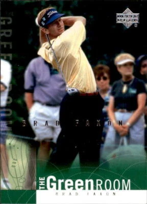 Brad Faxon 2002 Upper Deck Golf Green Room Card #GR1 - Image 1 of 2