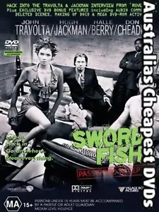 Sword Fish DVD, (LIKE NEW) REGION 4 - Picture 1 of 1