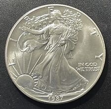 American Silver Eagle 1987 One Ounce Silver Coin #31