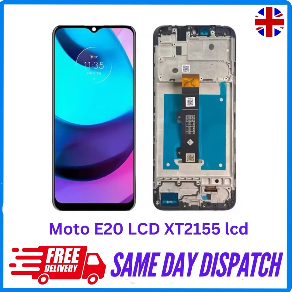 Para Motorola Moto E20 XT2155 XT2155-1 LCD Táctil Digitalizador Pantalla + Marco Foto 1 de 1