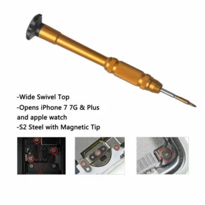 0.6 毫米 Y 三翼螺丝刀维修工具 适用于 iPhone 16 15 14 13 12 XS 11 Pro Max — 第 1/4 张图片