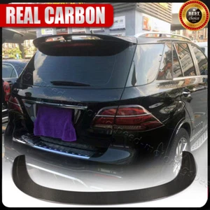 Real Carbon Fiber Roof Spoiler Wing Fits Mercedes Benz W166 GLE350 450 43 63  - Picture 1 of 18