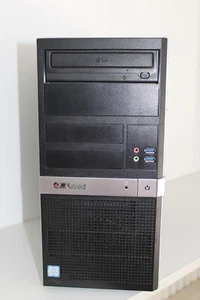 Desktop PC Computer i3-6100 4GB RAM 500GB USB 3.1 Windows 10 Büro Workstation - Bild 1 von 3