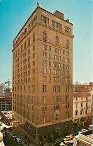Postal San Francisco California Marine's Memorial Club coches antiguos - Imagen 1 de 2