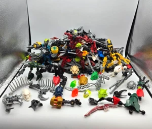 LEGO Bionicle Hero Factory - Huge Lot - Almost 3 lbs - Heads Weapons Figures - Picture 1 of 12