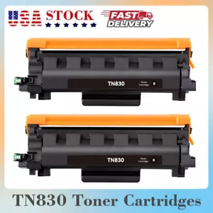 TN830 Toner Cartridge Replacement Brother 830XL TN-830 TN830XL for DCP-L2640DW - Picture 1 of 5