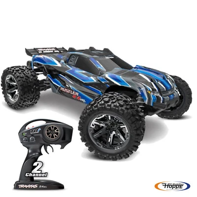 TRAXXAS Rustler 4x4 VXL Blau RTR 4WD Stadium Truck Brushless TRX67376-4-BLU - Bild 1 von 3