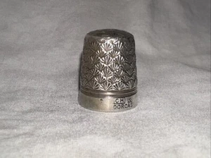 c. 1910 Charles Horner SHELL Dorcas sz 6 Thimble  2.2cm H 1.6cm W EXC - Picture 1 of 4