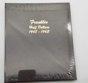 Dansco Coin Album for Franklin Half Dollars 1948 - 1963 - Picture 1 of 1
