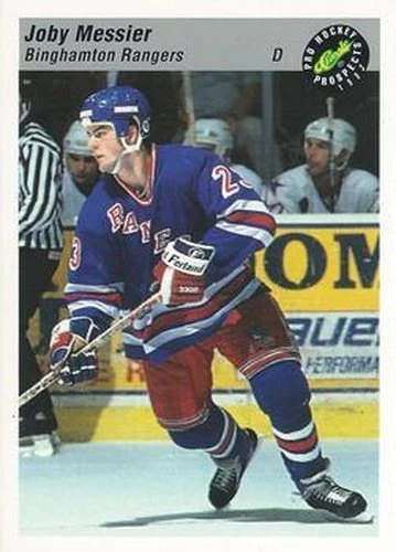 #127 Joby Messier - Binghamton Rangers - 1993 Classic Pro Prospects Hockey - Image 1 of 1