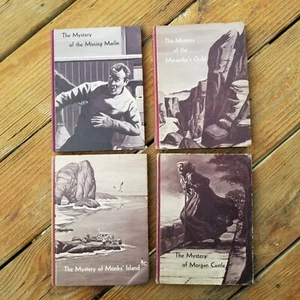Lot 4 Vintage John Nancy Rambeau Morgan Bay Mystery Kids Hardback Books 1,4,6,7 - Imagen 1 de 6
