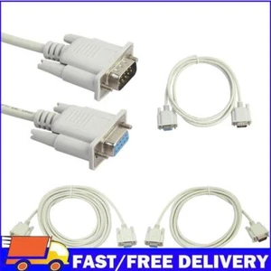 Serial RS232 9-Pin Male to Female DB9 9-Pin PC Converter Extension Cable - Afbeelding 1 van 18
