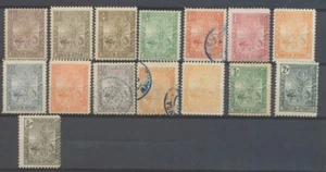 Colonies Françaises MADAGASCAR série Zébu N°63 à 77 N*/Obl Cote 556,50 € N2523 - Imagen 1 de 2