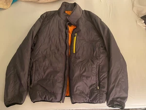 Tommy Hilfiger Uomo Technical 2XL Grigio con Arancione Giacca Interna Cappotto Invernale - Foto 1 di 8