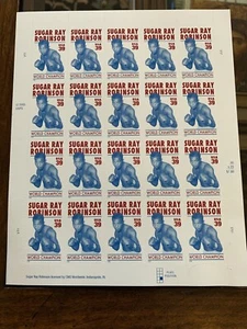 2006 #4020 - 39¢ - SUGAR RAY ROBINSON - Full Sheet of 20 Stamps - Mint NH - Picture 1 of 6
