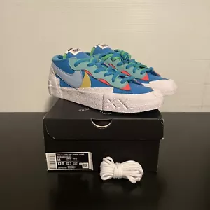 Blazer bas bleu Neptune Nike KAWS x Sacai x neuf taille 11 - Photo 1/7