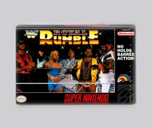WWF ROYAL RUMBLE / SNES - IMÁN NEVERA 2"x3" (super nintendo - Imagen 1 de 3