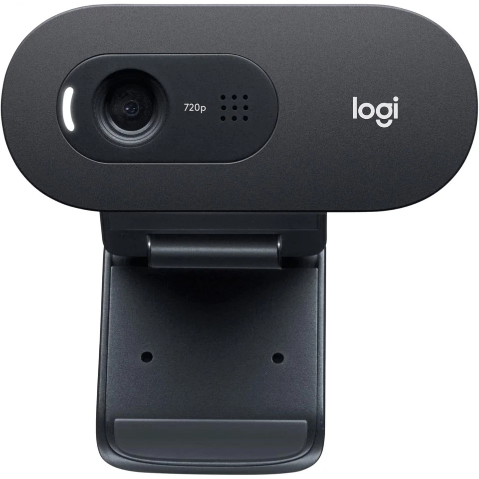 Logitech C505 Webcam HD Videocamera USB 720p HD per Desktop o Laptop con Mic - Immagine 1 di 4