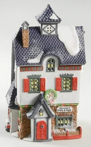 Vintage Department 56 Dickens Christmas VillageNorth Pole Neenees Dolls and Toys - Picture 1 of 9