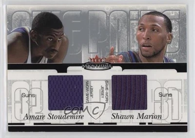 2003-04 Fleer Mystique Awe pares camisetas dobles/350 Amare Stoudemire Shawn Marion Foto 1 de 2
