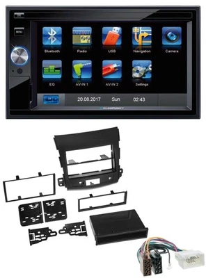 Blaupunkt SD Bluetooth 2DIN MP3 USB AUX Autoradio für Citroen C-Crosser Mitsubis - Bild 1 von 4