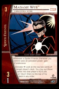 U.D. 2004 VS System Web of Spider-Man 1st Edition Madame Web #MSM-003 - Bild 1 von 2
