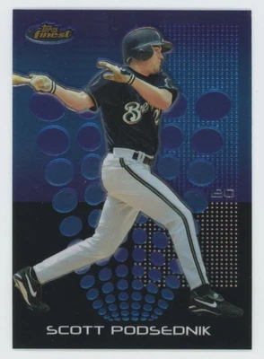 2004 Finest Scott Podsednik Milwaukee Brewers #59 - Image 1 of 2