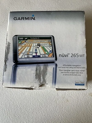 Garmin GPS Satellite Navigation System Nüvi 265 WT Tested, With Original Box. - Image 1 of 4