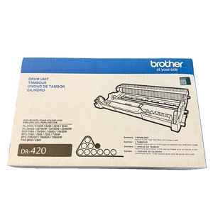 Genuine Brother DR-420 Black Drum Unit New Sealed Box - Bild 1 von 6