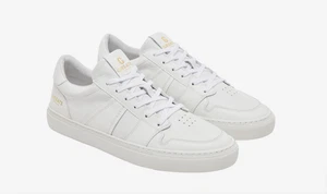 Zapatillas informales Greats Brooklyn Bedlux para hombre de cuero blanco talla 9-13 nuevas en caja - Imagen 1 de 8
