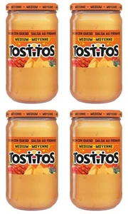 Tostitos Salsa Con Queso, 628mL (4 Pack) - Picture 1 of 8