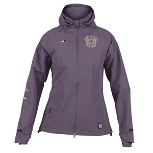 Shires Aubrion Team Waterproof Ladies Jacket - Grey - Picture 1 of 5