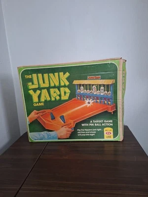  The Junk Yard Game By Ideal Pinball Action. Toy. Vintage 1975 - Image 1 of 4