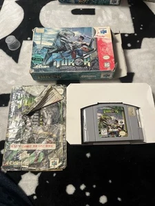 Turok: Dinosaur Hunter N64 Nintendo 64, 1997 CIB Complete in Box - Tested - Picture 1 of 2