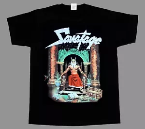 SAVATAGE HALL OF THE MOUNTAIN KING 1987 NEU SCHWARZ T-SHIRT - Bild 1 von 3