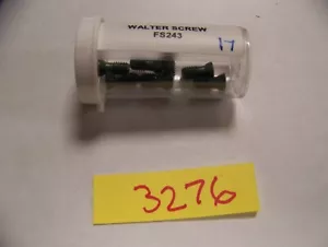 WALTER FS243, TORNILLO, LOTE DE 7 EA (ARTÍCULO #3276) - Imagen 1 de 2