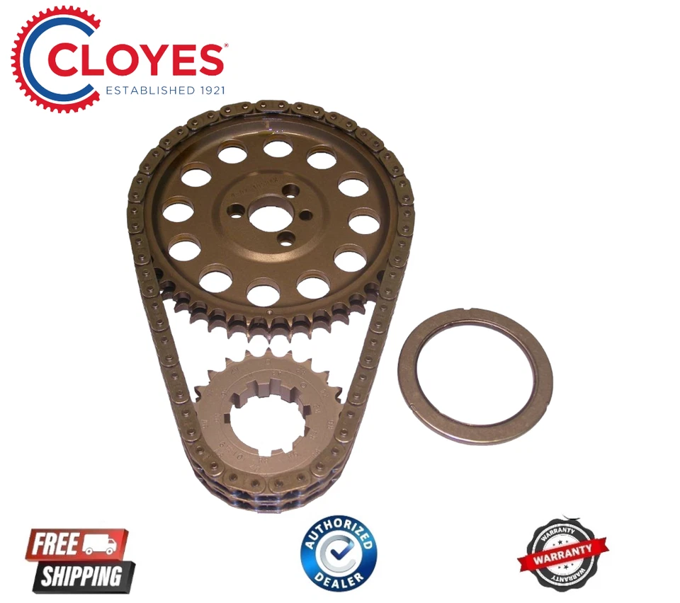 Juego de sincronización de rodillos Cloyes 9-3600TX9-10 (SBC Billet True) Se adapta a seleccionar: 1968-1975 Foto 1 de 1