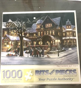 Bits And Pieces 1000 Pc Puzzle "The Carolers" 20" X 27"...SEALED/NEW - Picture 1 of 6