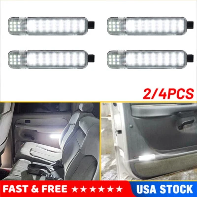 Luces LED de cortesía para puerta Chevy Silverado Suburban Tahoe Sierra Yukon 4 piezas Foto 1 de 4