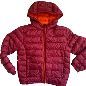 Rokka&Rolla Toddler XS (4-5) Burgundy 650 Fill Down Jacket Ultra Light Puffer - Picture 1 of 12