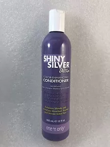 SHINY SILVER ULTRA CONDITIONING SHAMPOO 12 FL OZ ELIMINATES YELLOW & BRASSINESS - Picture 1 of 1